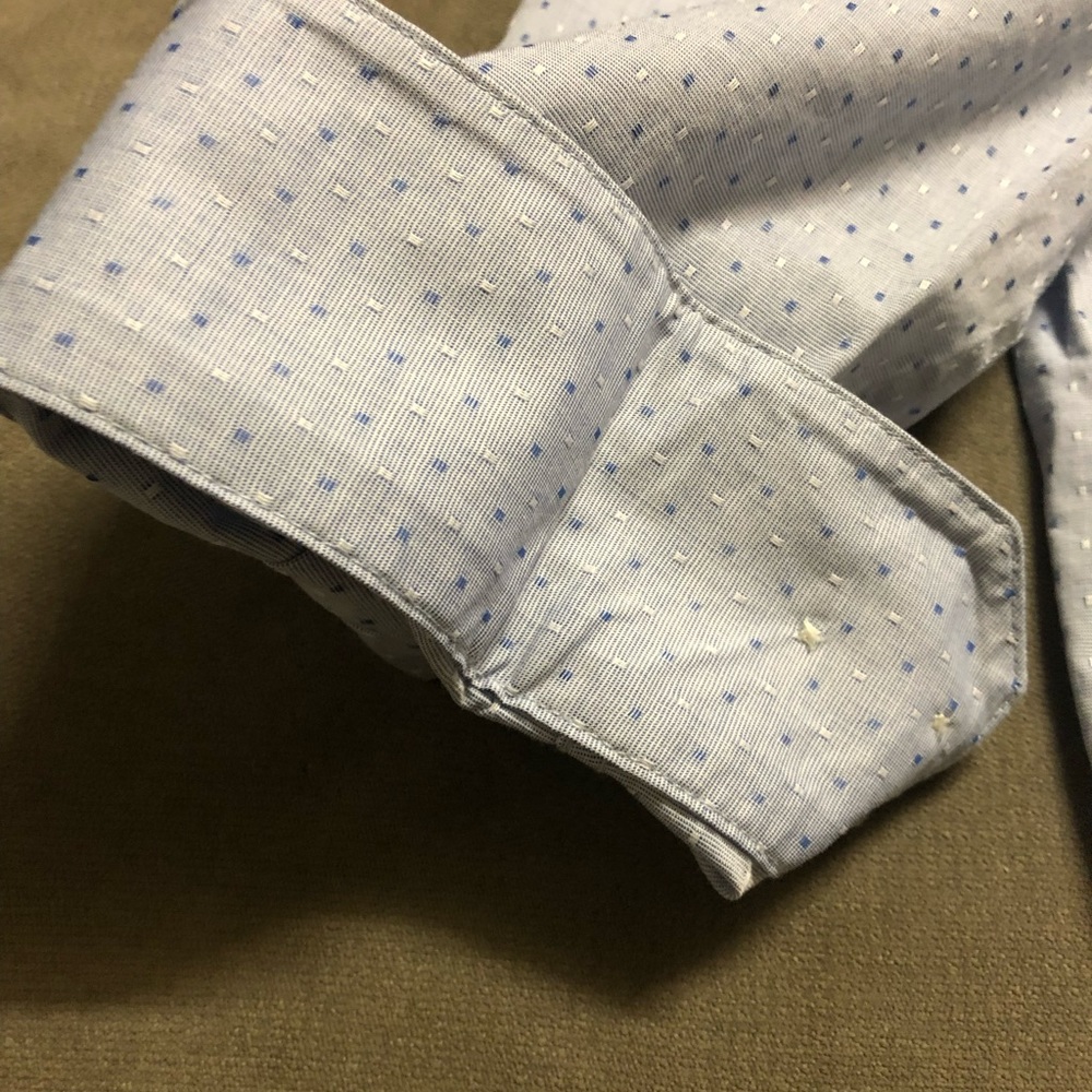 Perry Ellis Portfolio Men’s Dress Shirt Slim Fit - Picture 7 of 7